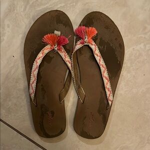 Colorful Women's Flip Flops